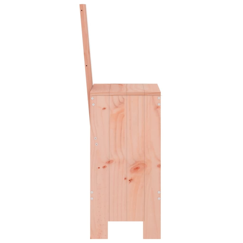 VidaXL Barkrukken 2 st 40x42x120 cm massief douglashout