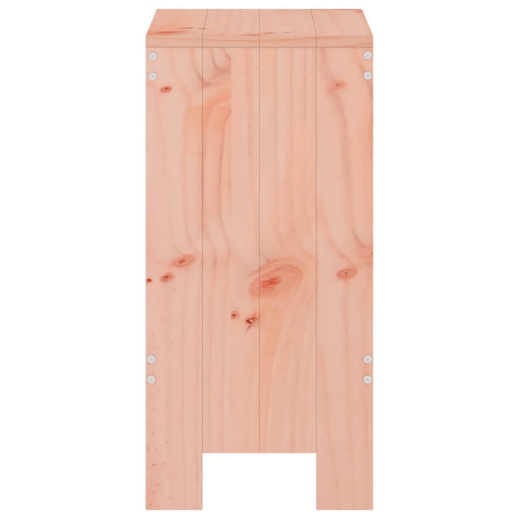 VidaXL Barkrukken 2 st 40x36x75 cm massief douglashout
