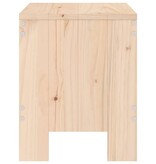 VidaXL Tuinkrukken 2 st 40x36x45 cm massief grenenhout
