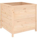 VidaXL Plantenbak 82,5x82,5x78 cm massief grenenhout