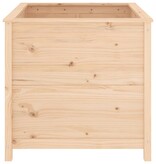 VidaXL Plantenbak 82,5x82,5x78 cm massief grenenhout