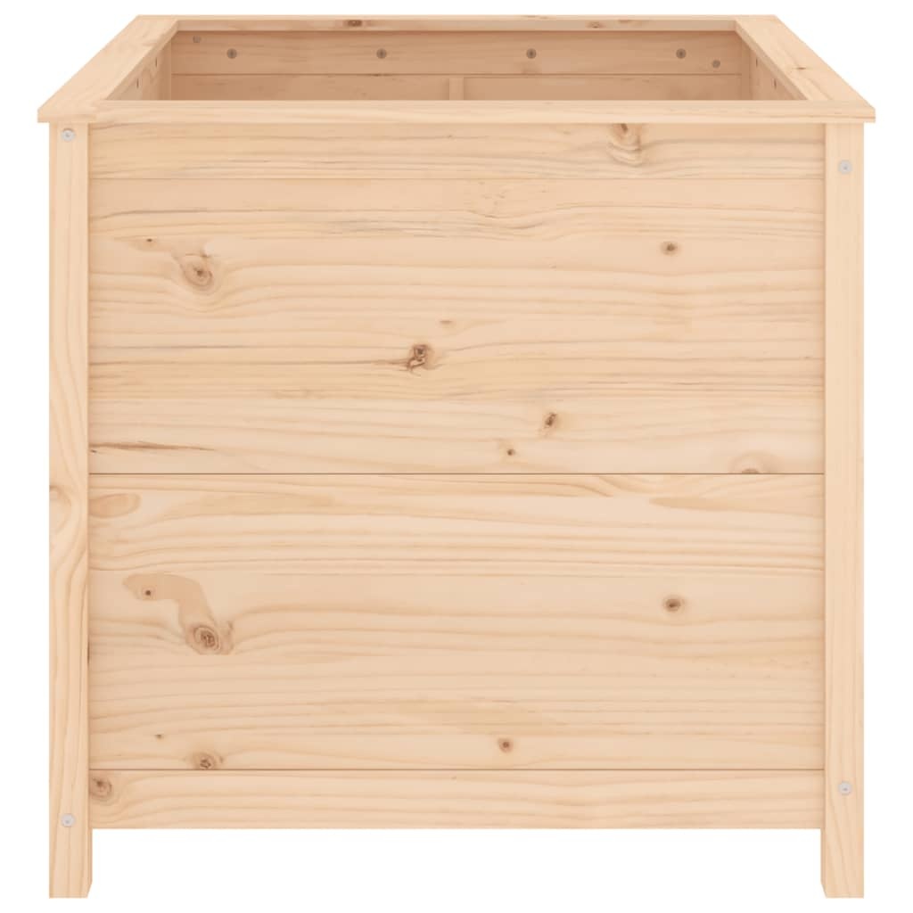 VidaXL Plantenbak 82,5x82,5x78 cm massief grenenhout