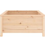 VidaXL Plantenbak 82,5x82,5x39 cm massief grenenhout