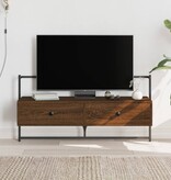 VidaXL Tv-meubel wandgemonteerd 100,5x30x51 cm hout bruineikenkleurig