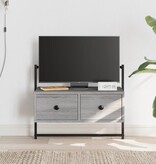VidaXL Tv-meubel wandgemonteerd 60,5x30x51 cm hout grijs sonoma eiken