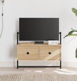 VidaXL Tv-meubel wandgemonteerd 60,5x30x51 cm hout sonoma eikenkleurig