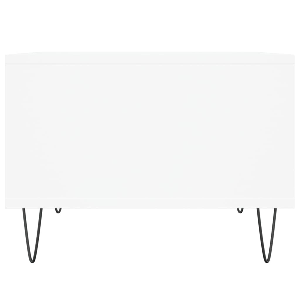 VidaXL Salontafel 60x50x36,5 cm bewerkt hout wit