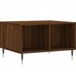 VidaXL Salontafel 60x50x36,5 cm bewerkt hout bruineikenkleurig