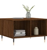 VidaXL Salontafel 60x50x36,5 cm bewerkt hout bruineikenkleurig