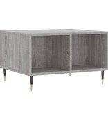 VidaXL Salontafel 60x50x36,5 cm bewerkt hout grijs