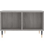 VidaXL Salontafel 60x50x36,5 cm bewerkt hout grijs