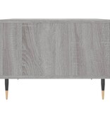 VidaXL Salontafel 60x50x36,5 cm bewerkt hout grijs
