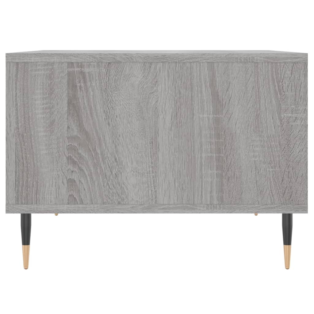 VidaXL Salontafel 60x50x36,5 cm bewerkt hout grijs