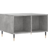 VidaXL Salontafel 60x50x36,5 cm bewerkt hout betongrijs