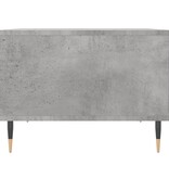 VidaXL Salontafel 60x50x36,5 cm bewerkt hout betongrijs