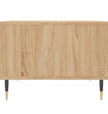 VidaXL Salontafel 60x50x36,5 cm bewerkt hout sonoma eikenkleurig