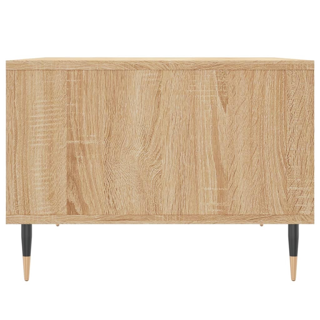 VidaXL Salontafel 60x50x36,5 cm bewerkt hout sonoma eikenkleurig