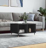 VidaXL Salontafel 60x50x36,5 cm bewerkt hout zwart