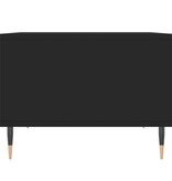VidaXL Salontafel 60x50x36,5 cm bewerkt hout zwart