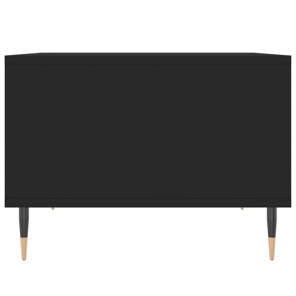 VidaXL Salontafel 60x50x36,5 cm bewerkt hout zwart