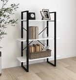 VidaXL Boekenkast 80x30x105 cm bewerkt hout wit