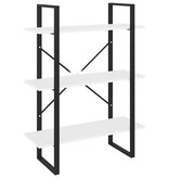 VidaXL Boekenkast 80x30x105 cm bewerkt hout wit