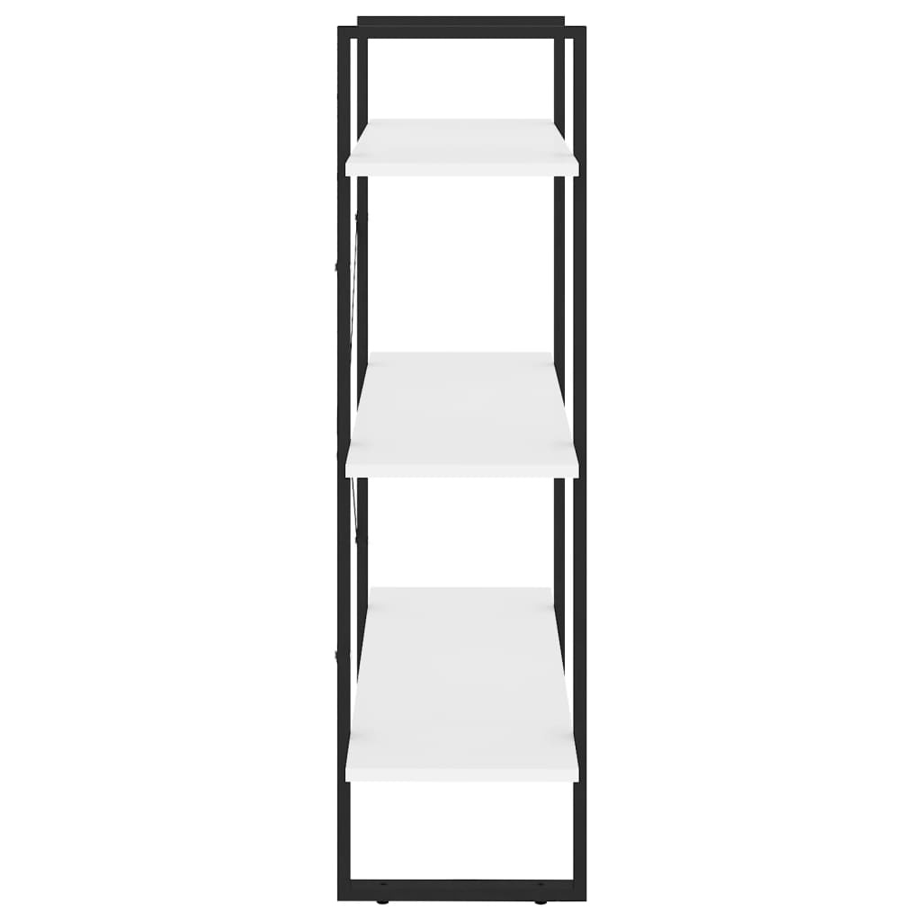 VidaXL Boekenkast 80x30x105 cm bewerkt hout wit