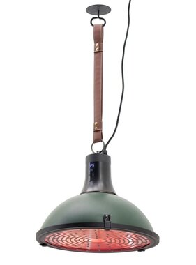 vidaXL Heater Indus Ultra Jade Smart hangend 2100 W roségoud groen