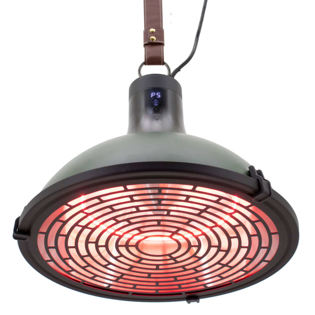 vidaXL Heater Indus Ultra Jade Smart hangend 2100 W roségoud groen