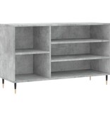 VidaXL Schoenenkast 102x36x60 cm bewerkt hout betongrijs