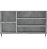 VidaXL Schoenenkast 102x36x60 cm bewerkt hout betongrijs