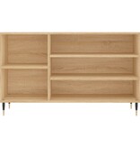 VidaXL Schoenenkast 102x36x60 cm bewerkt hout sonoma eikenkleurig