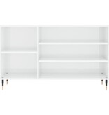 VidaXL Schoenenkast 102x36x60 cm bewerkt hout hoogglans wit