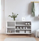 VidaXL Schoenenkast 102x36x60 cm bewerkt hout wit