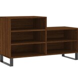 VidaXL Schoenenkast 102x36x60 cm bewerkt hout bruineikenkleurig