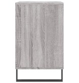 VidaXL Schoenenkast 102x36x60 cm bewerkt hout sonoma grijs