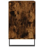 VidaXL Schoenenkast 102x36x60 cm bewerkt hout gerookt eikenkleurig