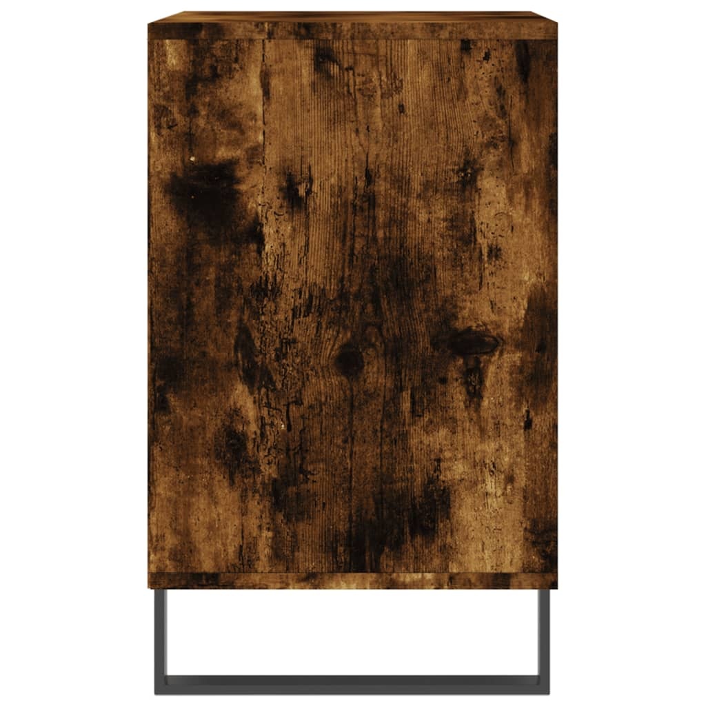 VidaXL Schoenenkast 102x36x60 cm bewerkt hout gerookt eikenkleurig