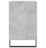 VidaXL Schoenenkast 102x36x60 cm bewerkt hout betongrijs