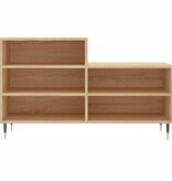 VidaXL Schoenenkast 102x36x60 cm bewerkt hout sonoma eikenkleurig