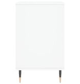 VidaXL Schoenenkast 102x36x60 cm bewerkt hout hoogglans wit