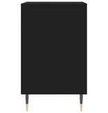 VidaXL Schoenenkast 102x36x60 cm bewerkt hout zwart