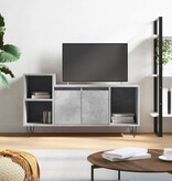 VidaXL Tv-meubel 100x35x55 cm bewerkt hout betongrijs
