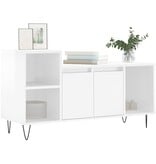VidaXL Tv-meubel 100x35x55 cm bewerkt hout hoogglans wit
