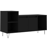 VidaXL Tv-meubel 100x35x55 cm bewerkt hout zwart