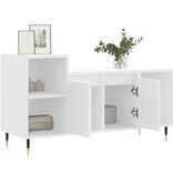 VidaXL Tv-meubel 100x35x55 cm bewerkt hout wit