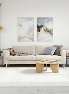 VidaXL Salontafels 2 st 50x46x35 cm bewerkt hout grijs sonoma eiken