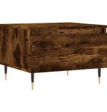 VidaXL Salontafels 2 st 50x46x35 cm bewerkt hout gerookt eikenkleurig