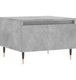 VidaXL Salontafels 2 st 50x46x35 cm bewerkt hout betongrijs