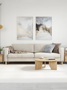 VidaXL Salontafels 2 st 50x46x35 cm bewerkt hout sonoma eikenkleurig